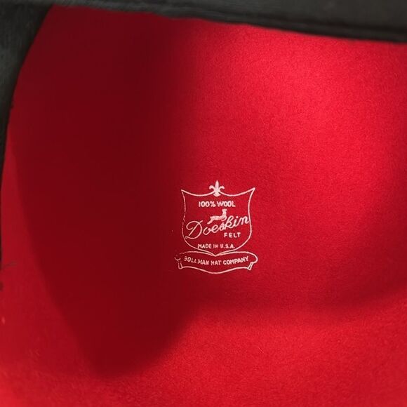 DOESKIN FELT VINTAGE HAT EAR COVER 100%WOOL - Picture 8 of 8